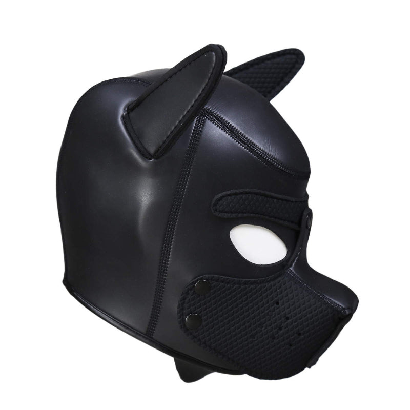Puppy Play Mask (Black) – Neoprene Rubber > Bondage Gear > Masks - Tophatter Daily Deals