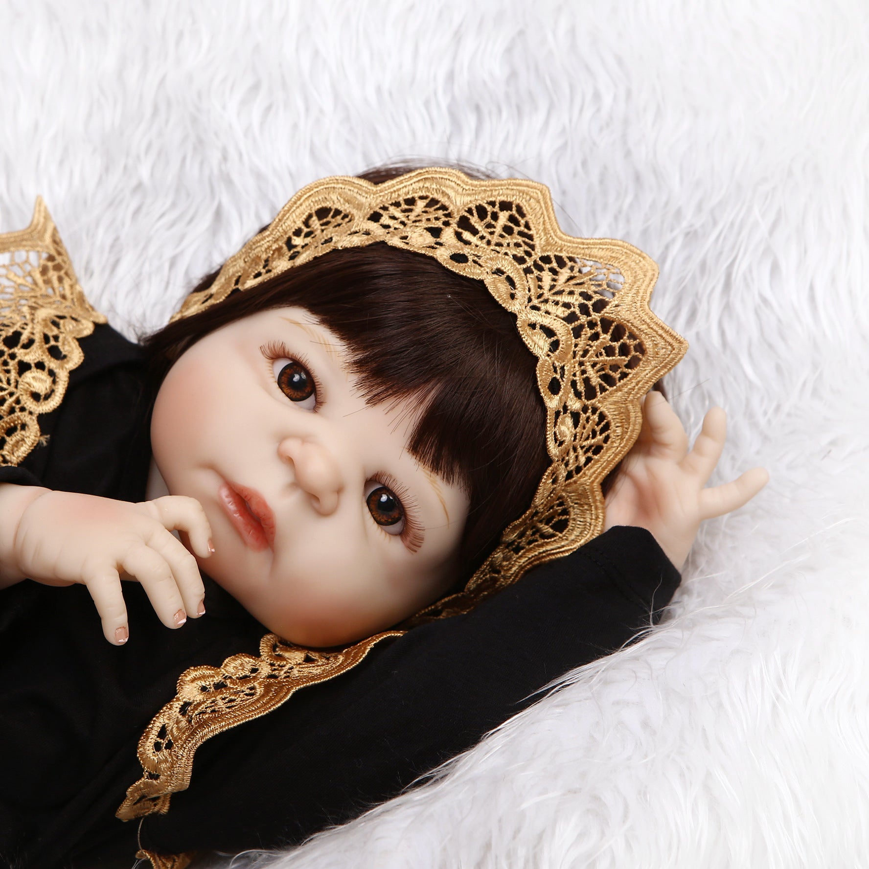 All-Plastic Simulation Baby Doll Reborn Baby 0 - Tophatter Daily Deals