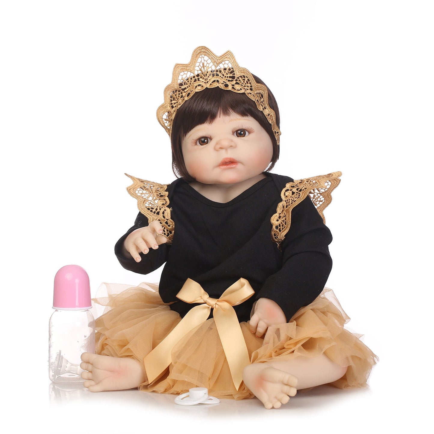 All-Plastic Simulation Baby Doll Reborn Baby 0 - Tophatter Daily Deals