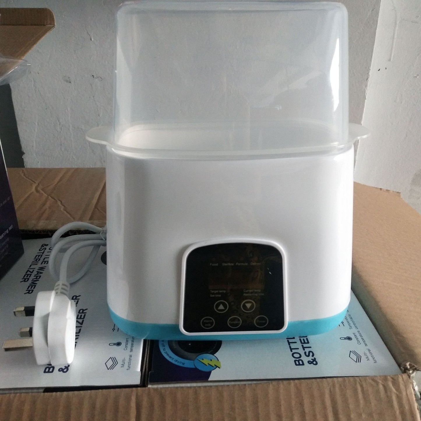 Baby 2 In 1 Warm Milk Sterilizer Heating Thermostat 0 - Tophatter Daily Deals