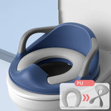 Baby Cushion Frame Potty Cover Ladder Girl Toilet Toilet Dark Blue 0 - Tophatter Daily Deals