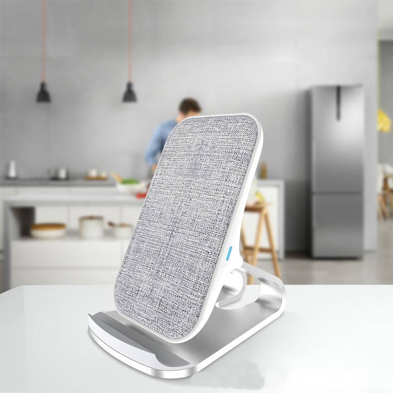 Aluminum Alloy Mobile Phone Wireless Charging Grey 0 - Tophatter Daily Deals