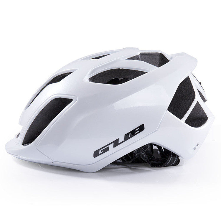 Bicycle Helmet LED Light Rechargeable Intergrally-molded Cycling Helmet Mountain Road Bike Helmet Sport Safe Hat White 0 - Tophatter Daily Deals