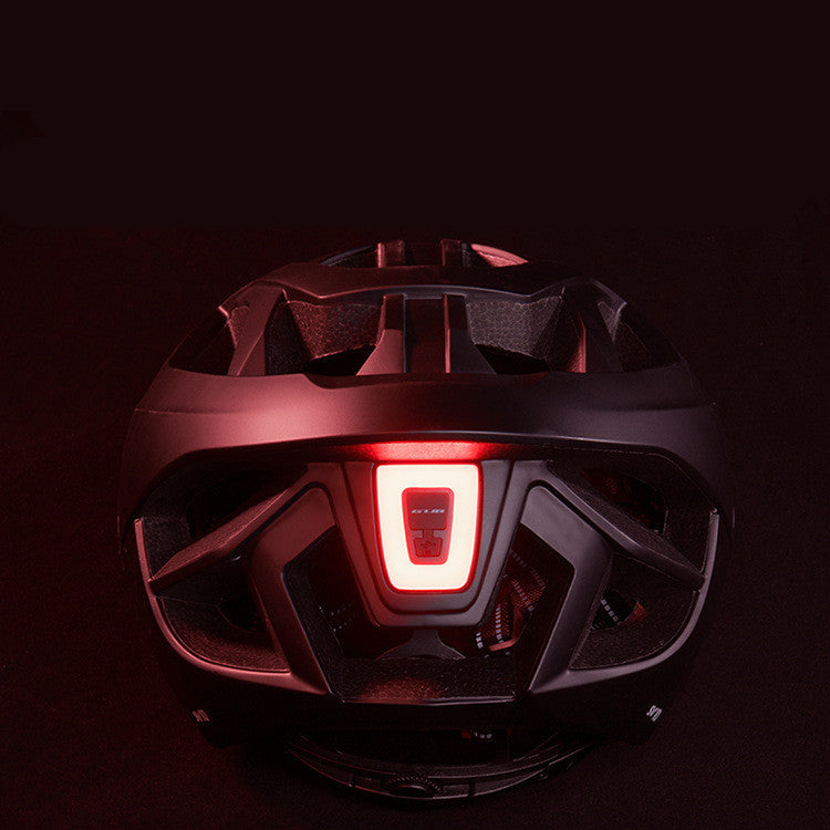 Bicycle Helmet LED Light Rechargeable Intergrally-molded Cycling Helmet Mountain Road Bike Helmet Sport Safe Hat 0 - Tophatter Daily Deals