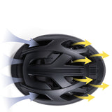 Bicycle Helmet LED Light Rechargeable Intergrally-molded Cycling Helmet Mountain Road Bike Helmet Sport Safe Hat 0 - Tophatter Daily Deals