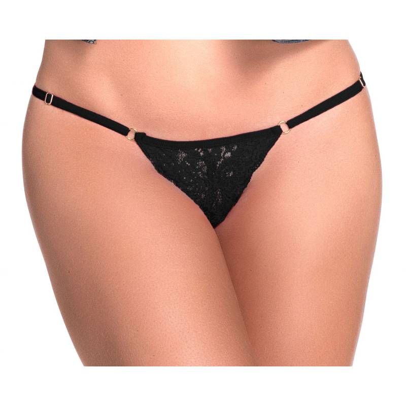Lace Keyhole Pantie in Black > Clothes > Panties - Tophatter Daily Deals
