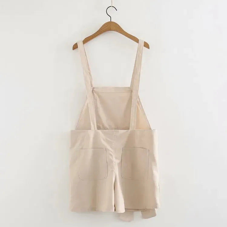 Handmade Cat Embroidery Schoolgirl Overalls Overalls - Tophatter Daily Deals