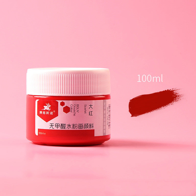 Beginner Gouache Paint Color Painting Children's Drawing Red 0 - Tophatter Daily Deals