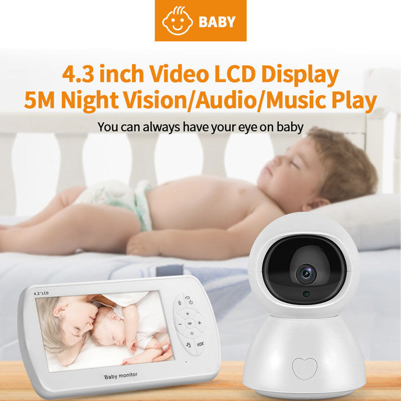 Baby Monitor Baby Monitor 4.3 Inch 1080P 0 - Tophatter Daily Deals