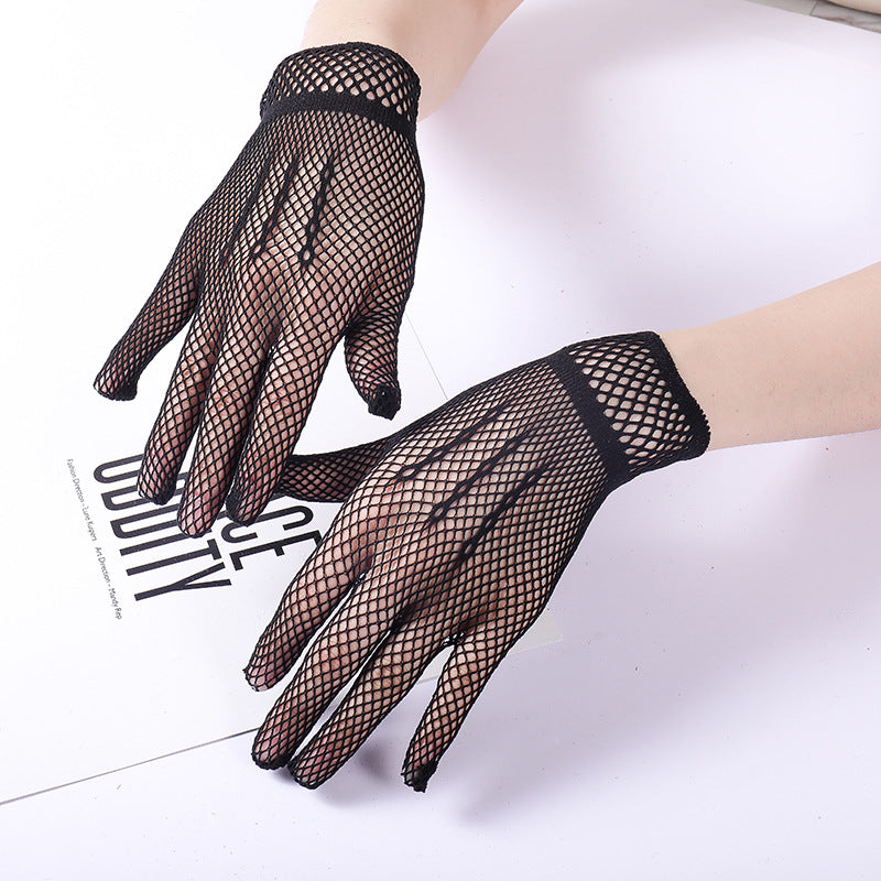 Black White Etiquette Gloves Wedding Dress Gloves 0 - Tophatter Daily Deals