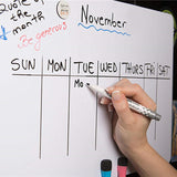 A4 Size Magnetic Whiteboard Fridge er Dry Erase White Board 0 - Tophatter Daily Deals