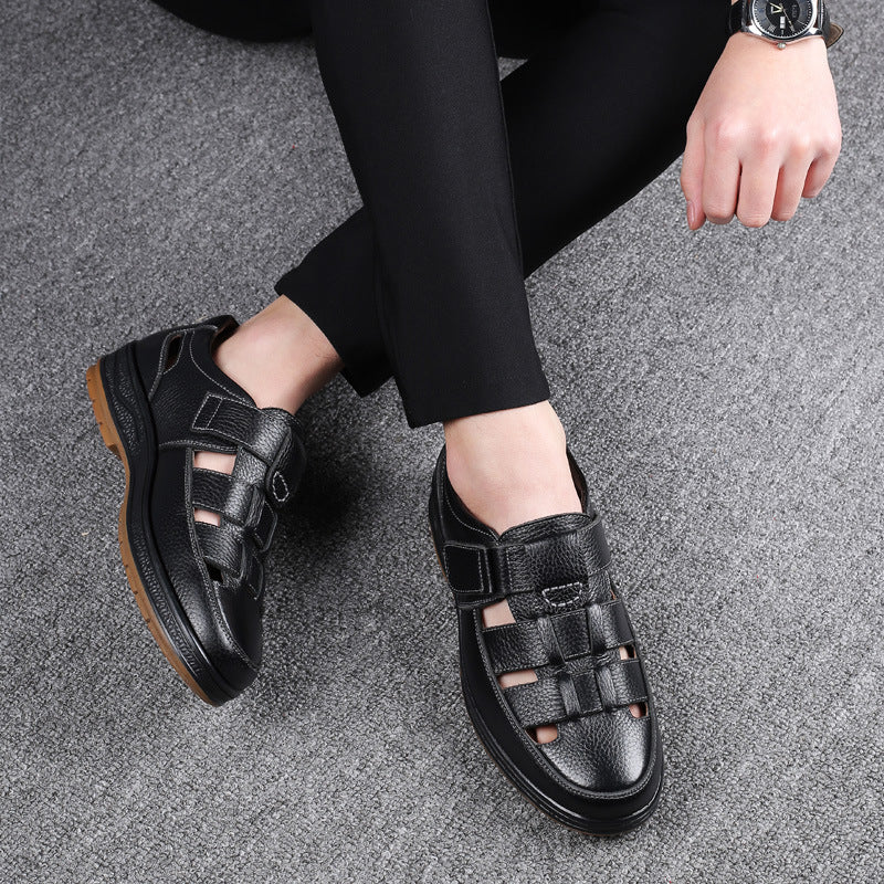 Breathable Hole Hollow Dad Casual Shoes 0 - Tophatter Daily Deals