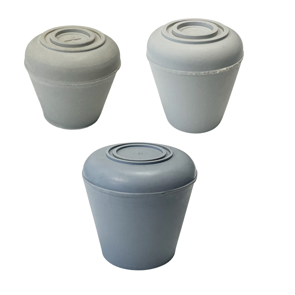 Low Profile: Sleek Durable Grey Rubber Cane Tip Walking Cane Tips - Tophatter Daily Deals