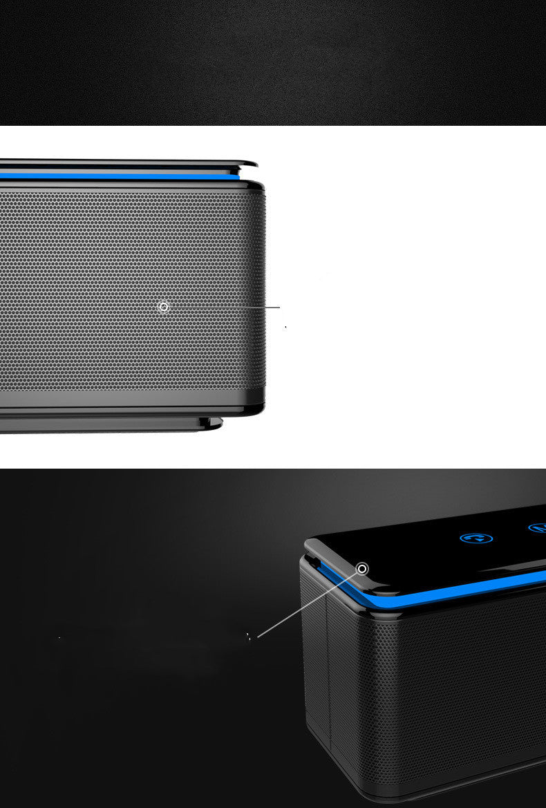 Bluetooth Speaker Subwoofer Portable Small Speaker Outdoor Mobile Phone Wireless Speaker 0 - Tophatter Daily Deals