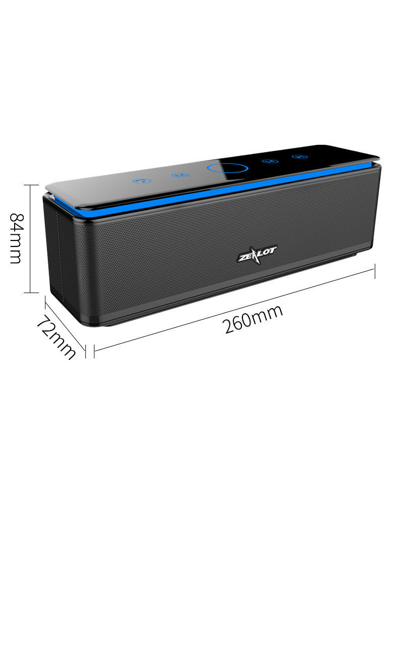 Bluetooth Speaker Subwoofer Portable Small Speaker Outdoor Mobile Phone Wireless Speaker 0 - Tophatter Daily Deals