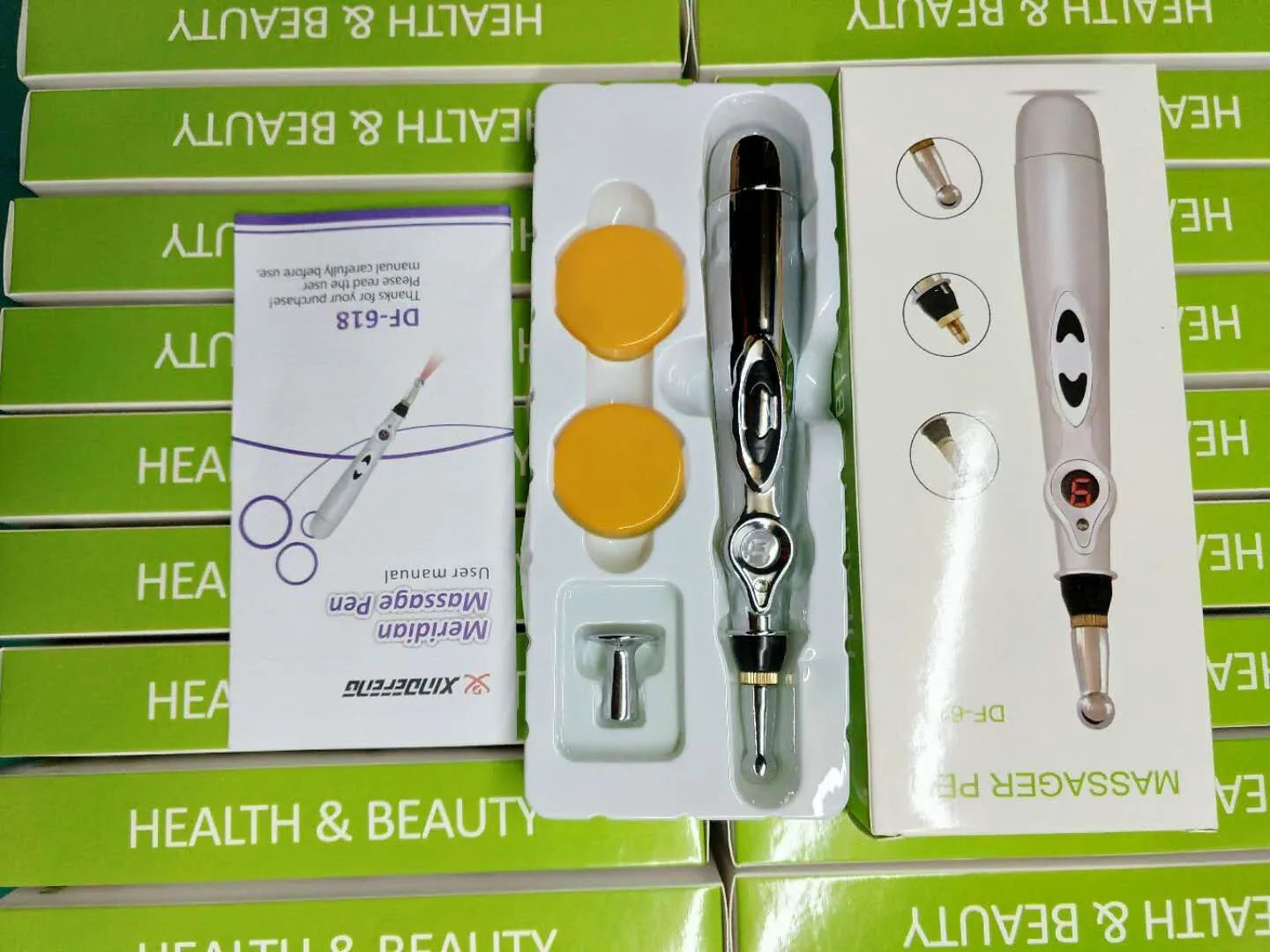 Ultra-Effective Needleless Electric Laser Acupuncture Pen: Experience Holistic Healing Massagers - Tophatter Daily Deals