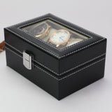 3-digit watch box jewelry gift dedicated display storage box 0 - Tophatter Daily Deals