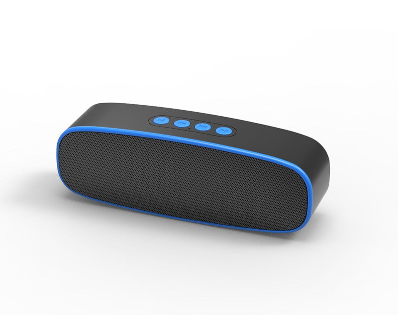 Bluetooth Speaker Portable Mobile Phone Wireless Car Player Blue 0 - Tophatter Daily Deals