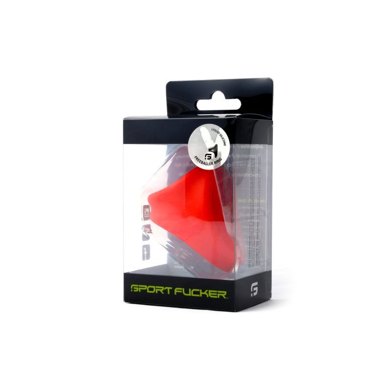 Freeballer Ring (Red) – Premium Cock Sling > Cock Ring > Sling - Tophatter Daily Deals