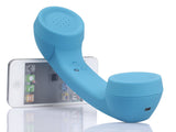 Bluetooth Wireless Connection Retro Microphone Phone Headset Blue 0 - Tophatter Daily Deals