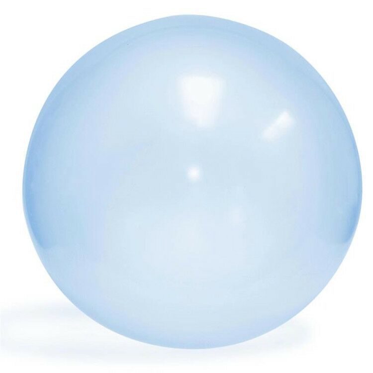 Big Inflatable Ball Children's Toy Elastic Ball Water Ball Bubble Ball Inflatable Ball Blue 0 - Tophatter Daily Deals