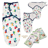 Baby Anti-shock Swaddle Wraps Newborn Baby Soft Wraps Cloth Towel Supplies 0 - Tophatter Daily Deals