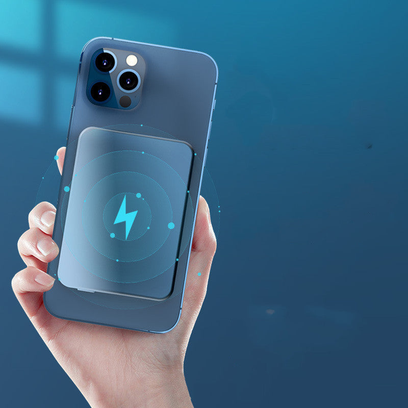Applicable To12 Wireless Magnetic Charging Power Bank Mobile Power Supply 0 - Tophatter Daily Deals