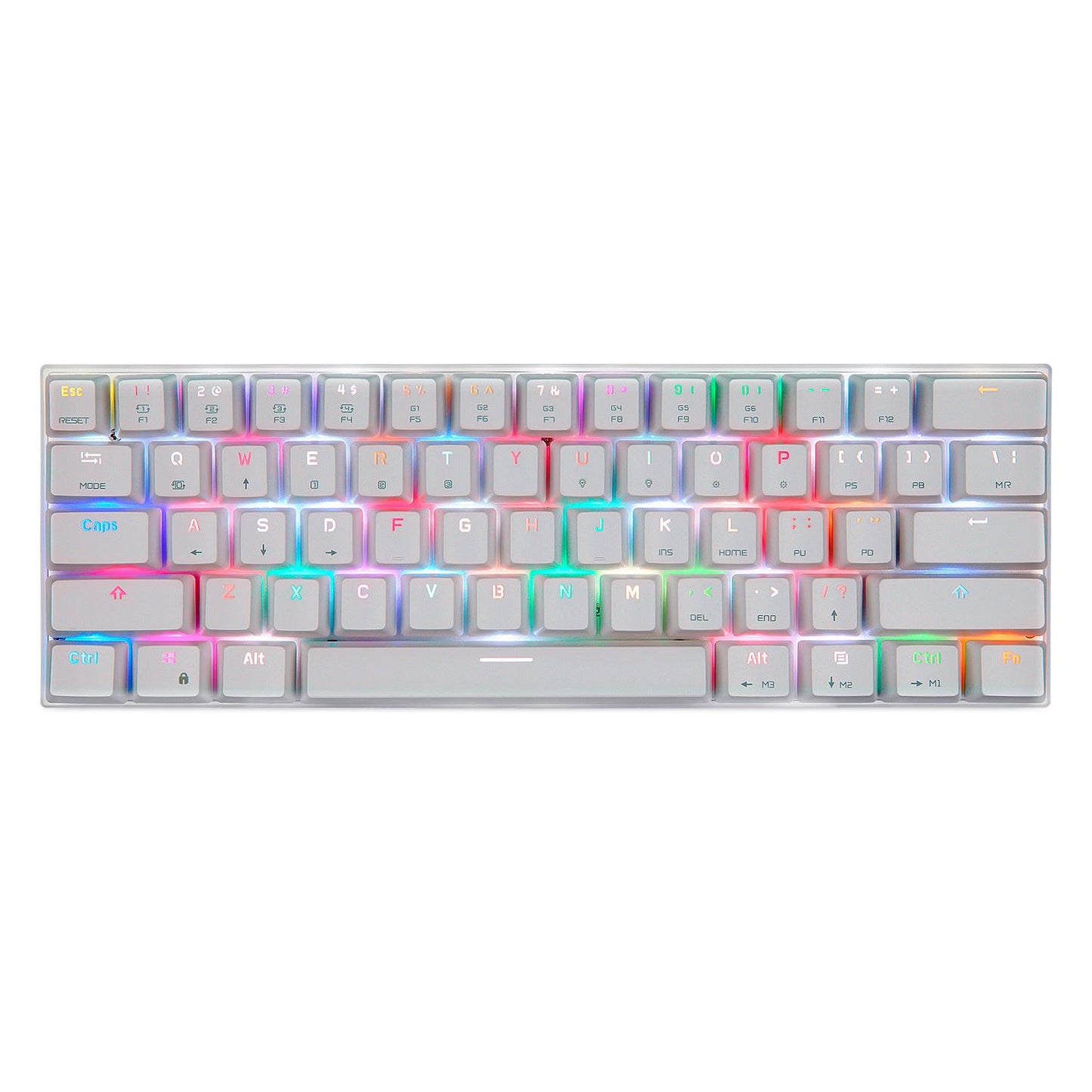 Bluetooth Wireless Dual Mode Mini Keyboard Mobile Phone Tablet White B 0 - Tophatter Daily Deals