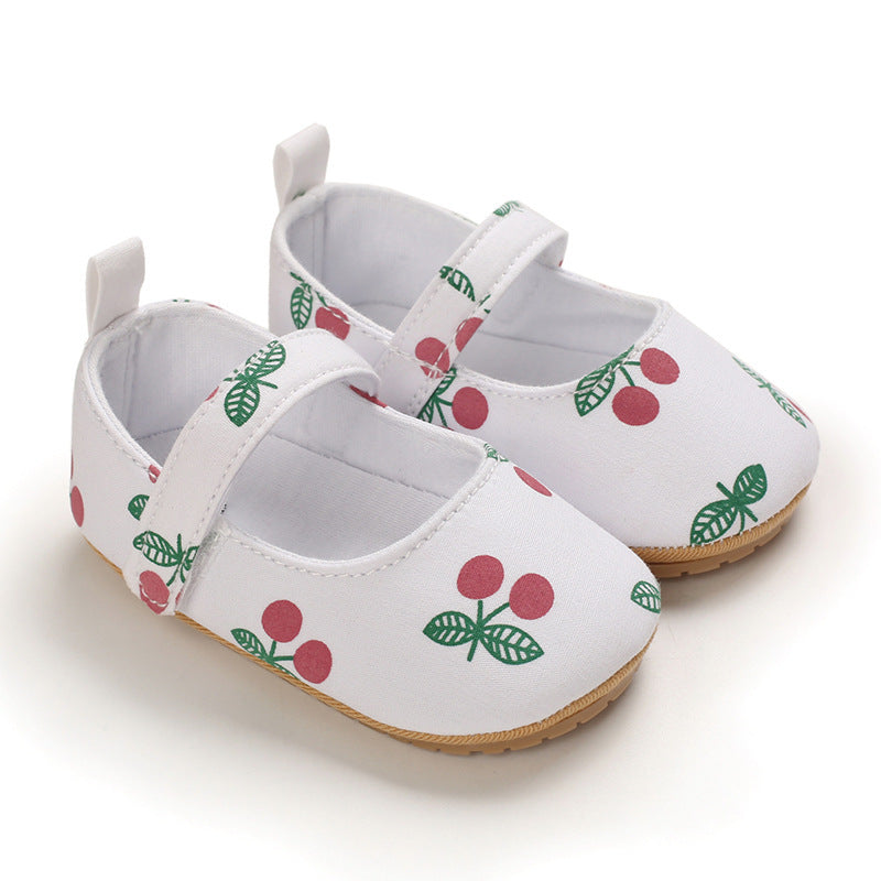 Baby Toddler Shoes Soft Rubber Sole Indoor Soft Sole Princess Shoes C 0 - Tophatter Daily Deals