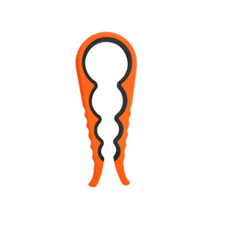 Jar & Bottle Opener Orange Bottle Openers - Tophatter Daily Deals
