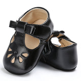 Baby Shoes Rubber Low Toddler Soft-soled Shoes Black 0 - Tophatter Daily Deals
