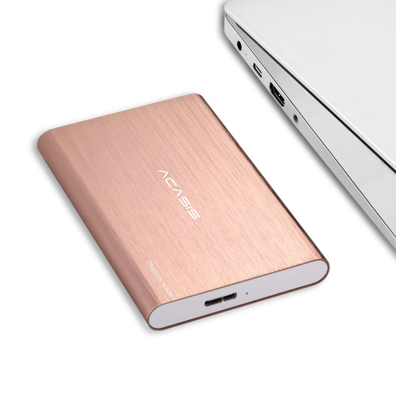 Akassis Mobile Hard Drive High-Speed Metal Supports Android Phones 0 - Tophatter Daily Deals
