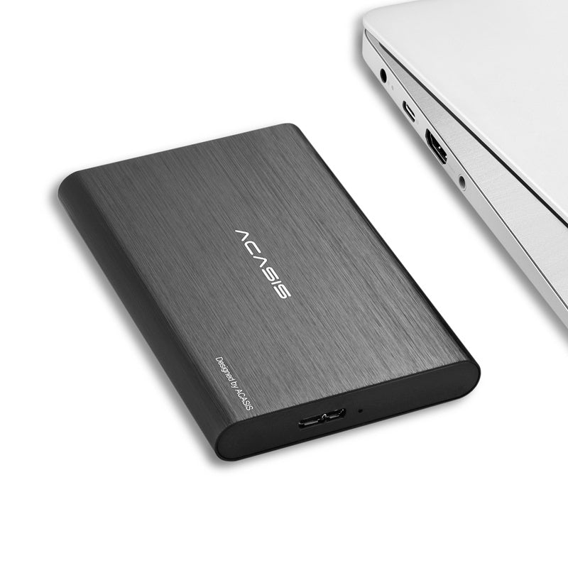 Akassis Mobile Hard Drive High-Speed Metal Supports Android Phones 1TBblack 0 - Tophatter Daily Deals