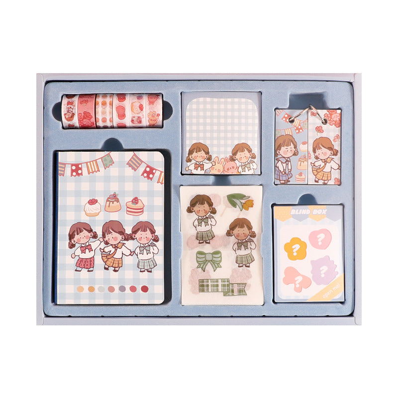 Boutique Hand Account Partner Gift Box School Supplies Stationery Set 0 - Tophatter Daily Deals