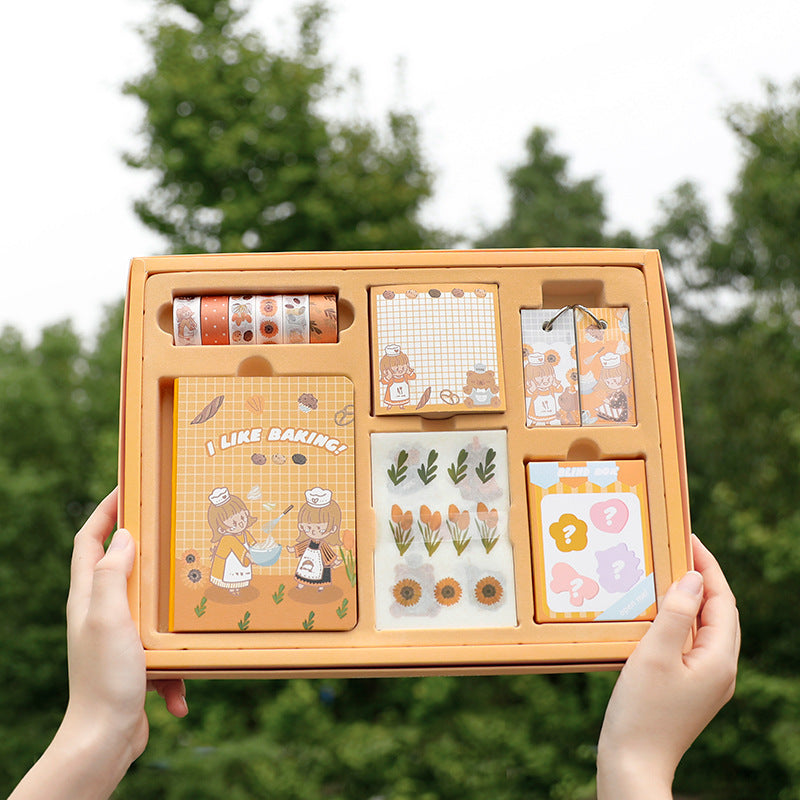 Boutique Hand Account Partner Gift Box School Supplies Stationery Set 0 - Tophatter Daily Deals