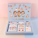Boutique Hand Account Partner Gift Box School Supplies Stationery Set B 0 - Tophatter Daily Deals
