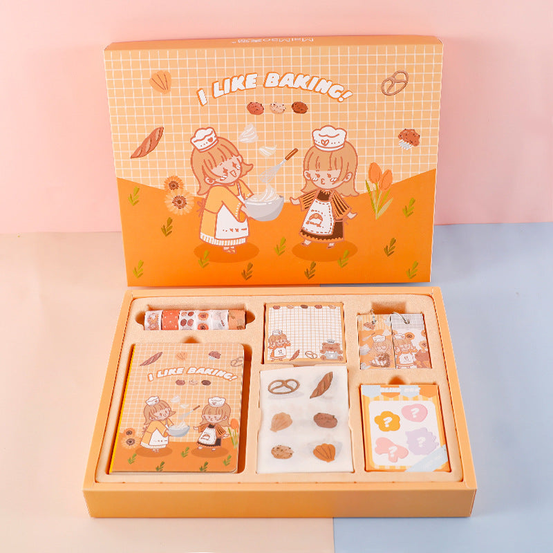Boutique Hand Account Partner Gift Box School Supplies Stationery Set A 0 - Tophatter Daily Deals