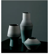 Art Soft Decoration Hotel Model Room Living Room Handmade Ceramic Vase 0 - Tophatter Daily Deals