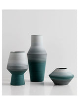 Art Soft Decoration Hotel Model Room Living Room Handmade Ceramic Vase 0 - Tophatter Daily Deals