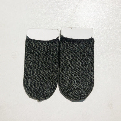Anti-Sweat Finger Cots To Stimulate The Battlefield To Eat Chicken Finger Cots King Of Glory Super God Mobile Game Touch Screen Gloves Game Breathable Black 0 - Tophatter Daily Deals