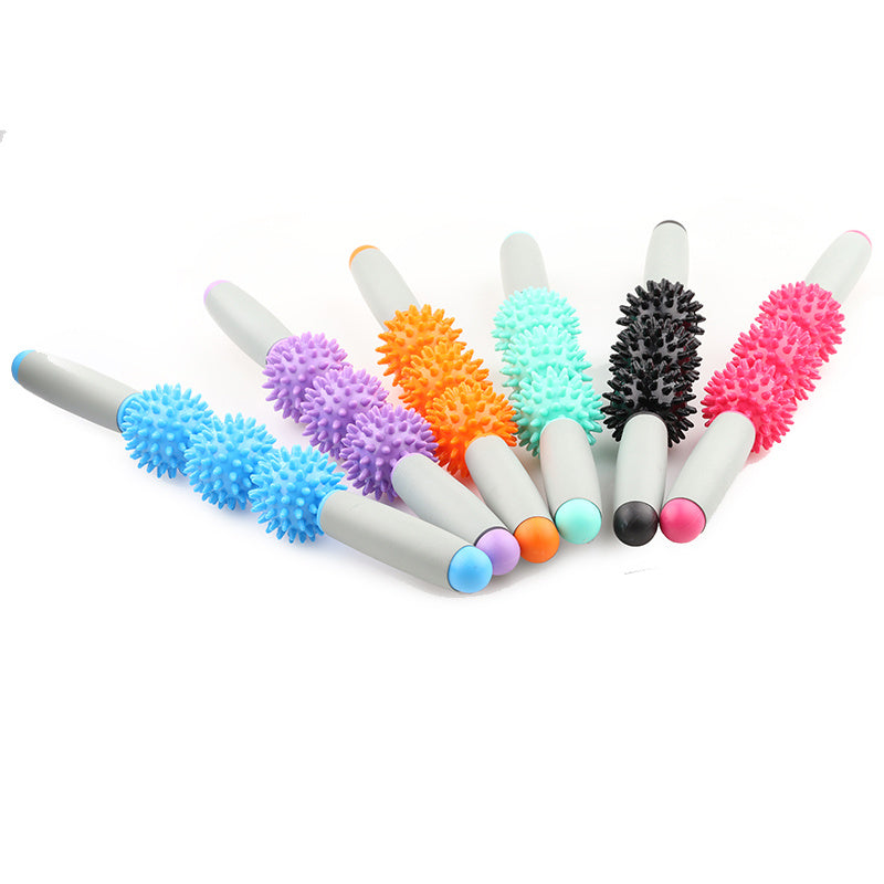 Anti Cellulite Massager Stick Anti-Cellulite Trigger Point Stick Body Foot Face Leg Slimming Massage Muscle Roller 0 - Tophatter Daily Deals