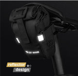 Bicycle Bag Mountain Bike Road Bike Folding Tail Bag Rear Seat Bag Riding Equipment Accessories 0 - Tophatter Daily Deals