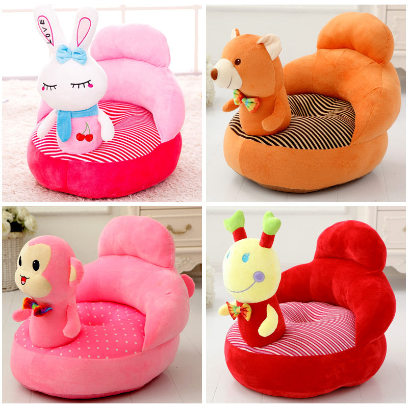 Baby Sofa Chair Cartoon Tatami Plush Drop Proof Washable 0 - Tophatter Daily Deals