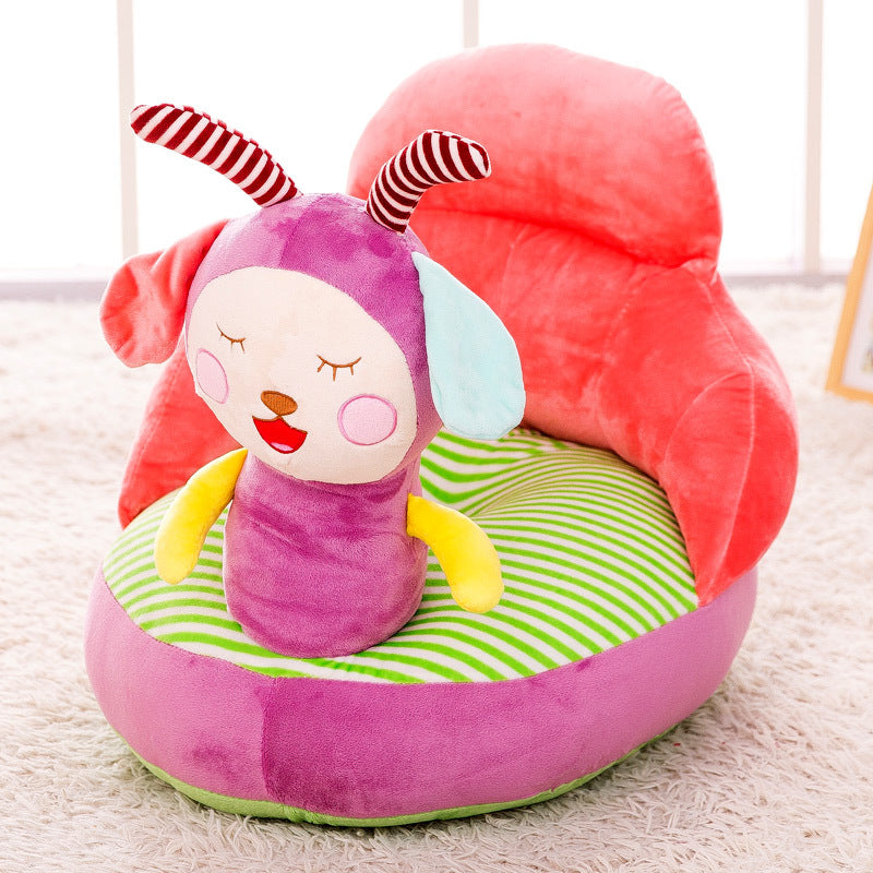 Baby Sofa Chair Cartoon Tatami Plush Drop Proof Washable O 0 - Tophatter Daily Deals