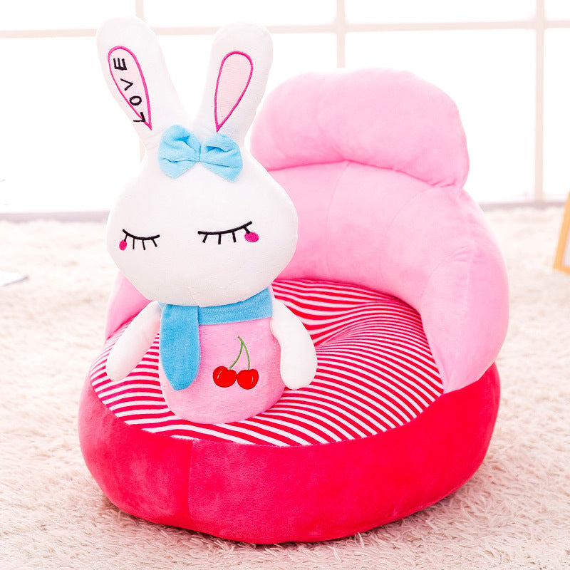 Baby Sofa Chair Cartoon Tatami Plush Drop Proof Washable E 0 - Tophatter Daily Deals