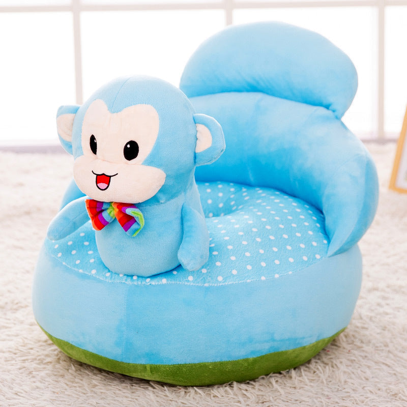 Baby Sofa Chair Cartoon Tatami Plush Drop Proof Washable B 0 - Tophatter Daily Deals