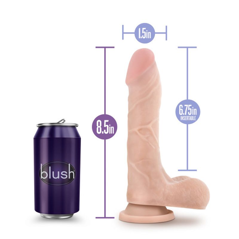 Au Naturel Mr Perfect Realistic 8.5 Inch Slim Dildo > Dildos > Slim Dildos - Tophatter Daily Deals