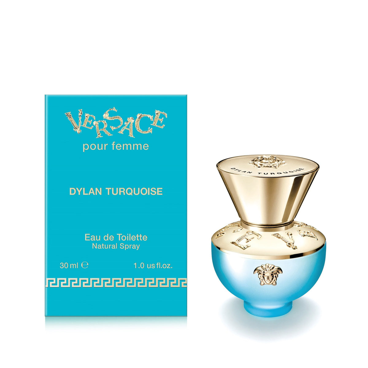 Versace Dylan Turquoise Eau De Toilette 30ml Spray - Tophatter Daily Deals