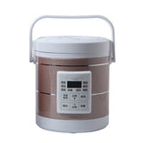 12V 24V Mini Rice Cooker 1.6L Car Truck Electric Hot Soup Rice Cooker Pink 0 - Tophatter Daily Deals
