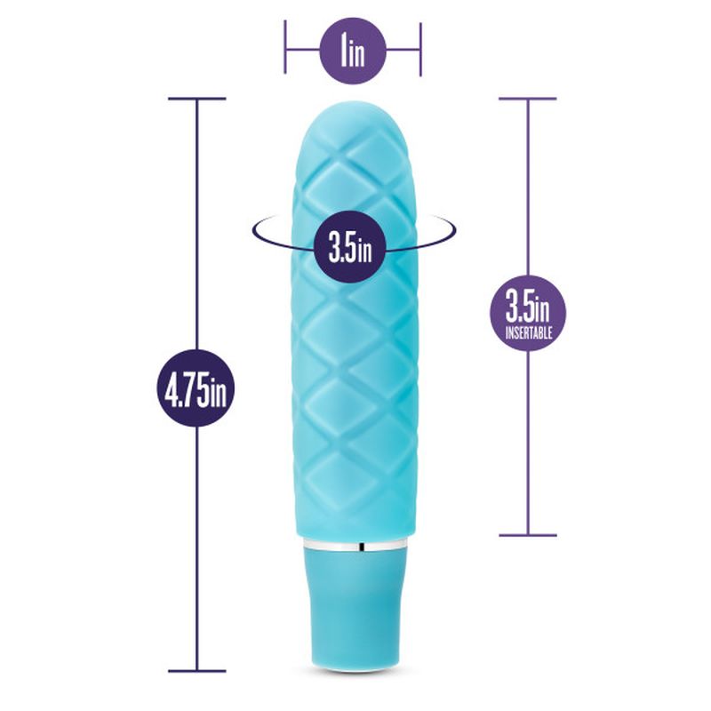 Luxe Cozi Mini Aqua Travel Size Vibrator with 10 Modes > Vibrators > Mini Vibrators - Tophatter Daily Deals